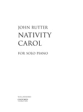 Nativity Carol piano sheet music cover